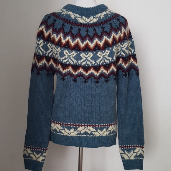 Topman Other - Vintage Topman Wool Blend Fair Isle Ski Sweater