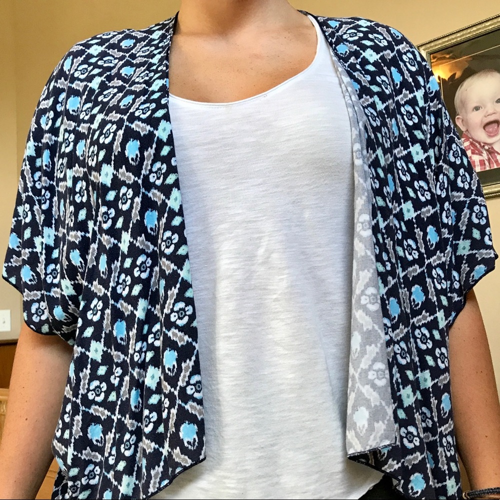 Patterned kimono
