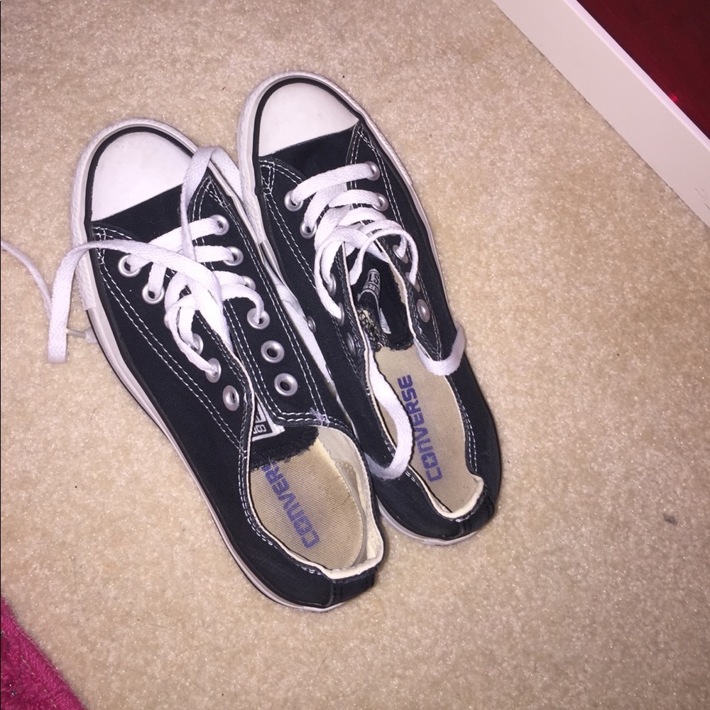 Black Converse