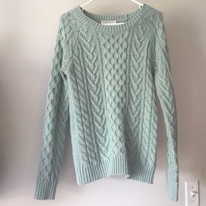 Teal sweater