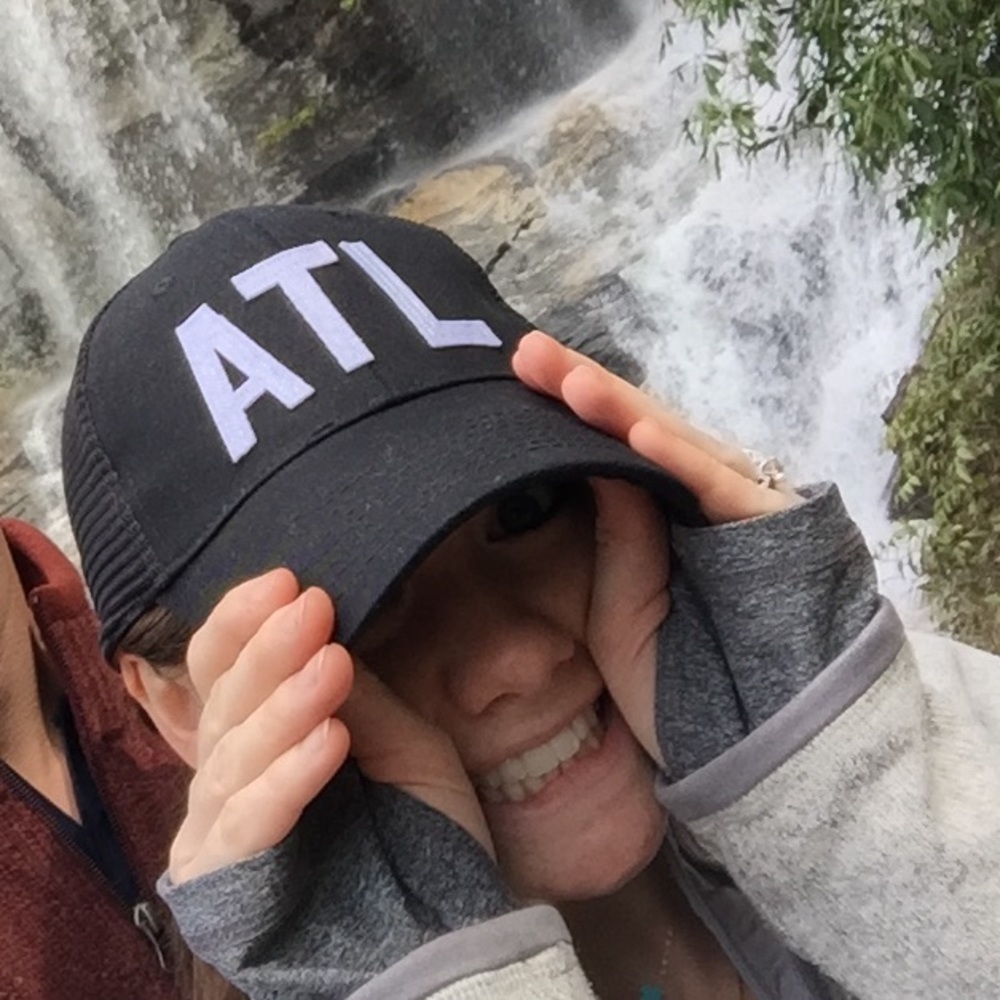 Black aviate ATL hat