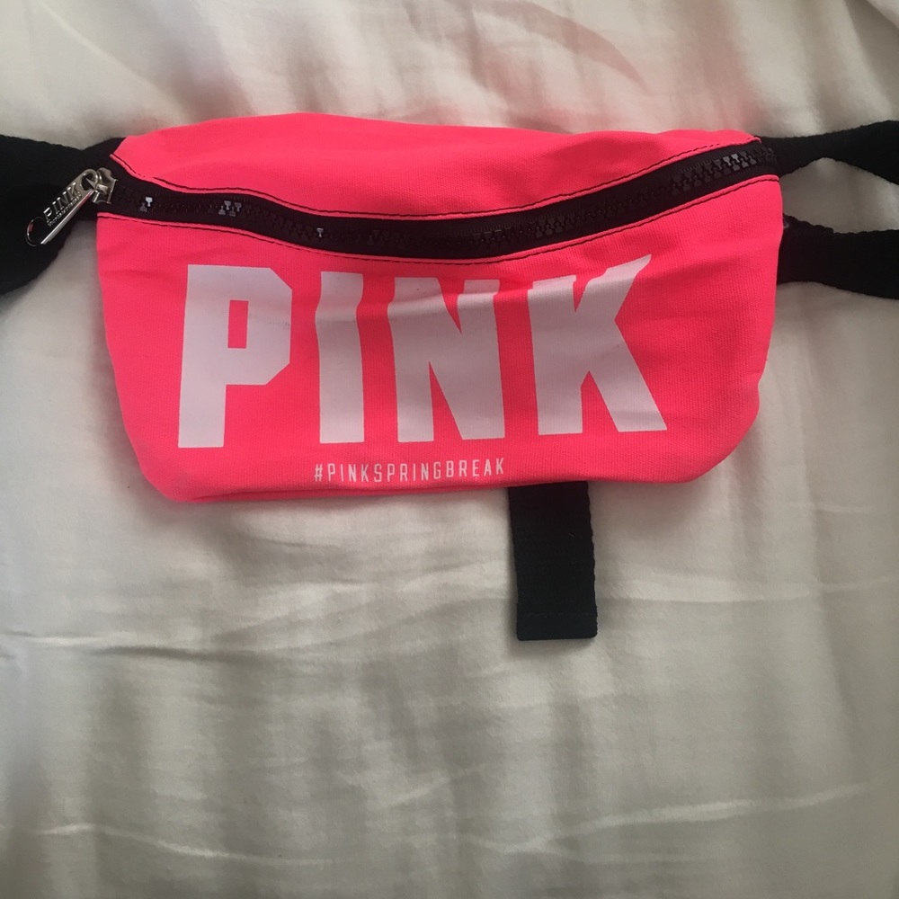 Pink fannypack