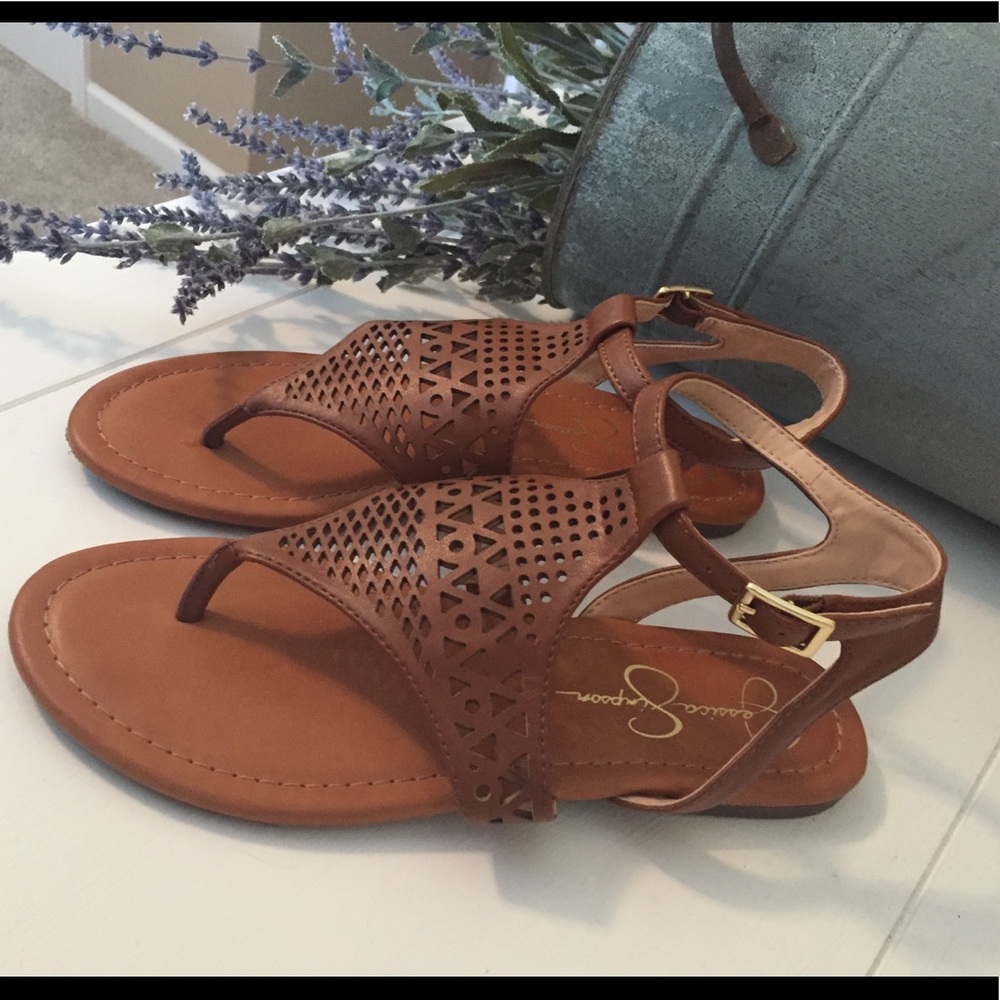 Jessica Simpson 6.5 Leather Sandals
