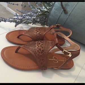 Jessica Simpson 6.5 Leather Sandals