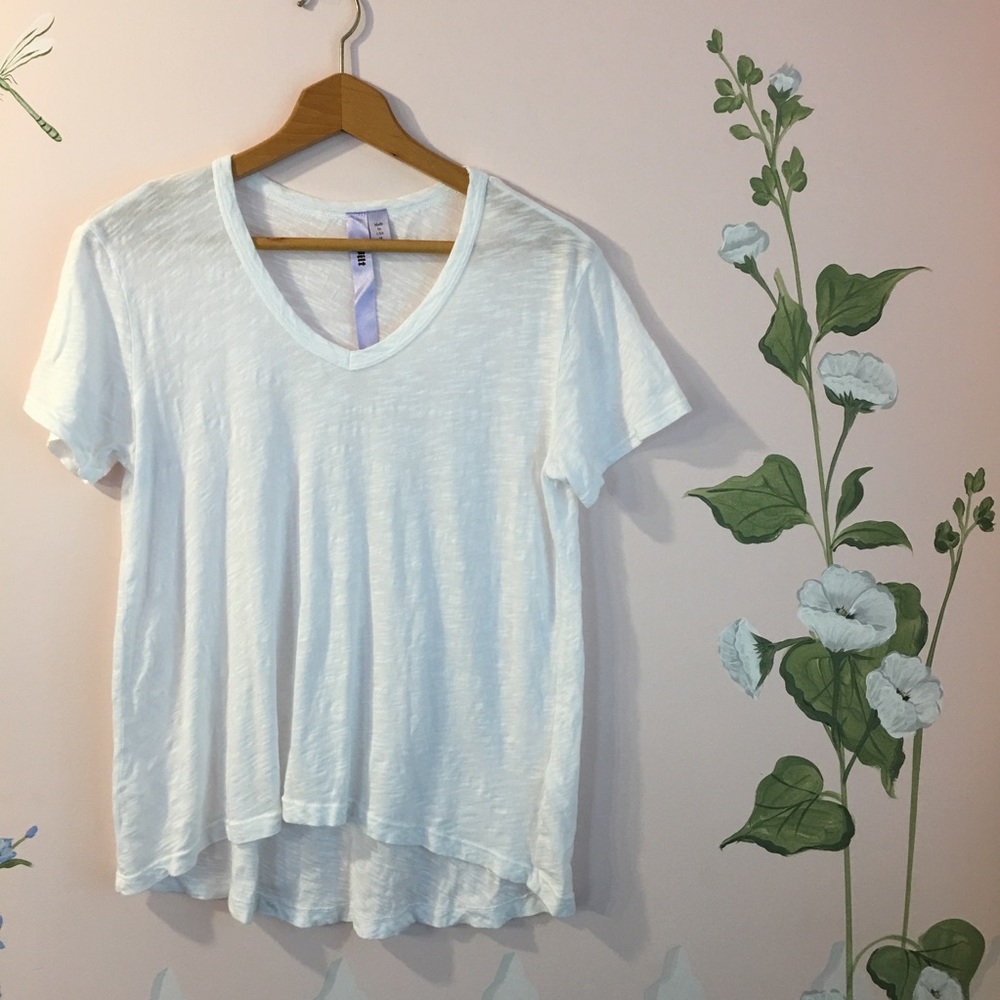 Wilt White V-Neck Tee Shirt