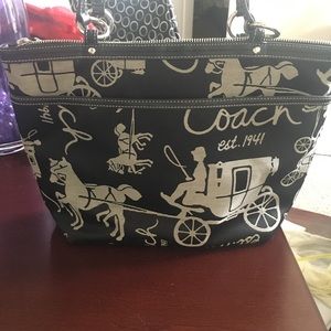 Coach carriage purse