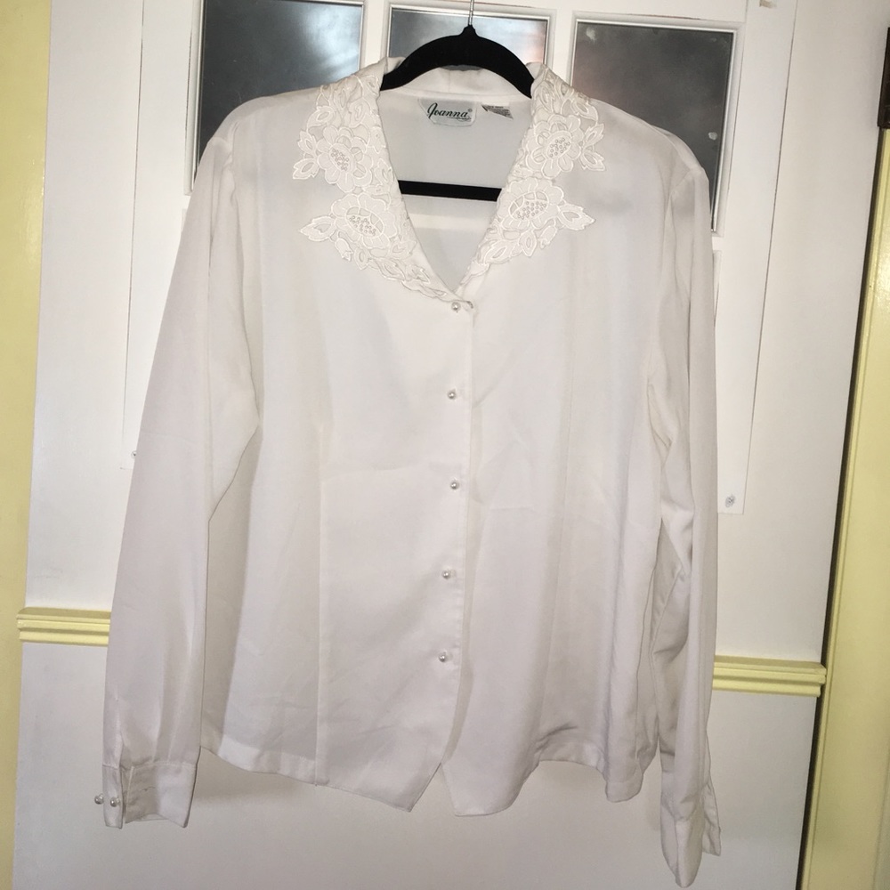 Joanna pristine suit blouse