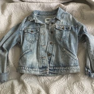 Vintage Distressed Denim Jacket