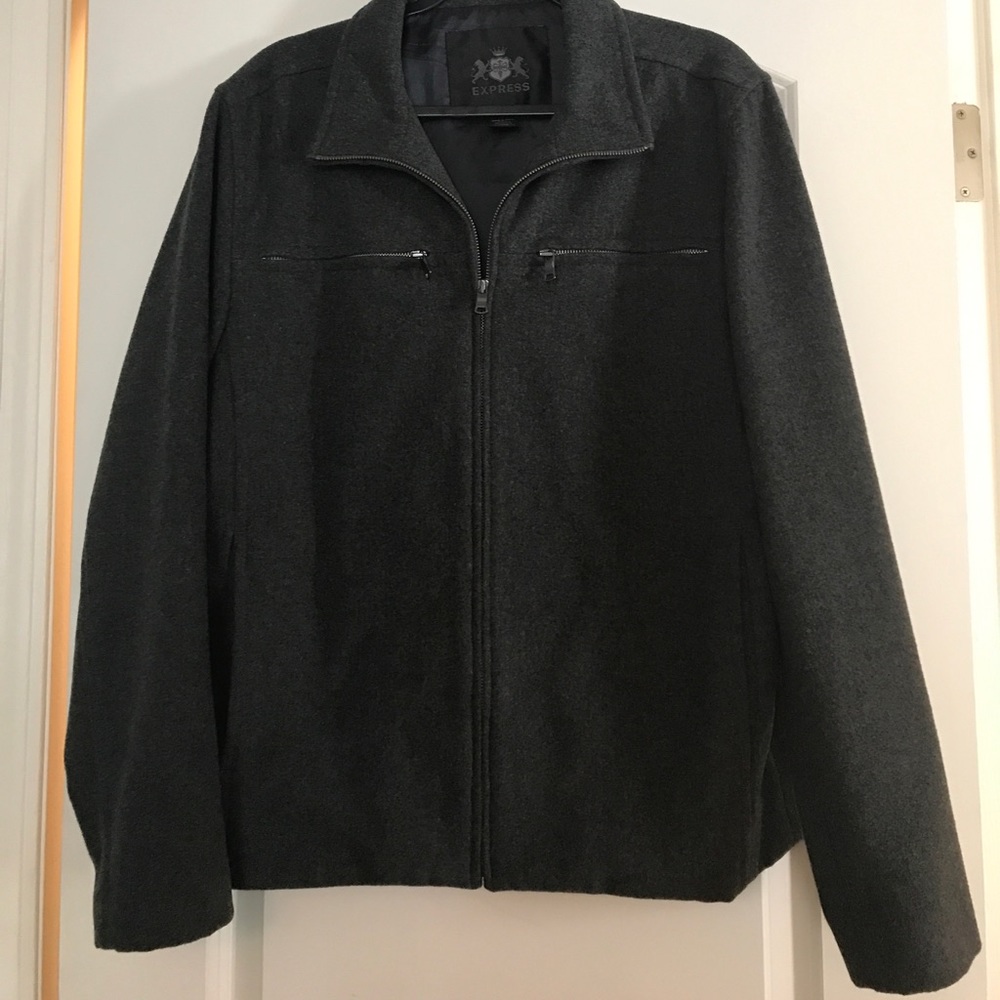 Express Men's Wool Coat