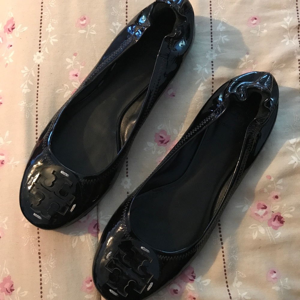 Tory Burch patent leather flats