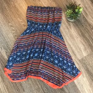 Anthropologie Maeve Strapless Dress Anthropologie Maeve Strapless Dress