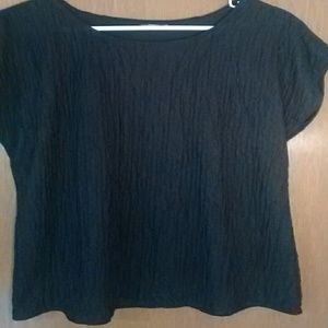 Natura Organic Black Top, Large Natura Organic Black Top, Large