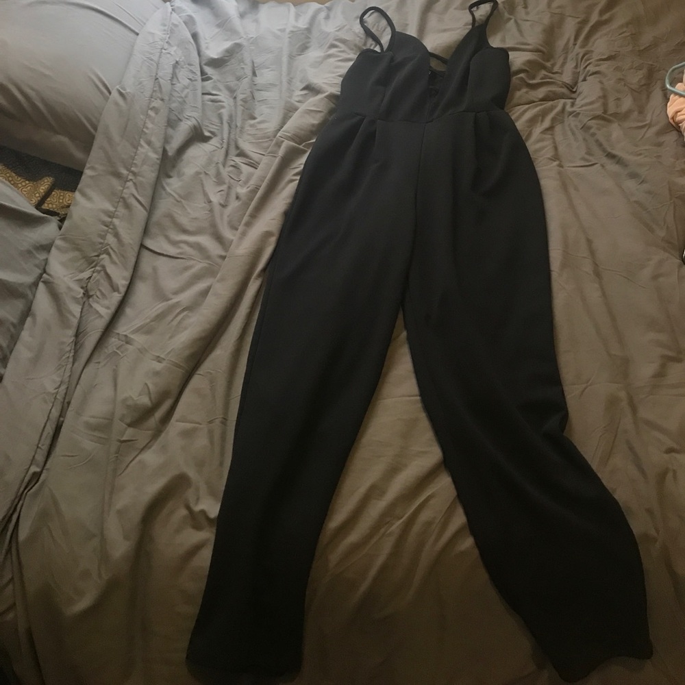 Black jumpsuit