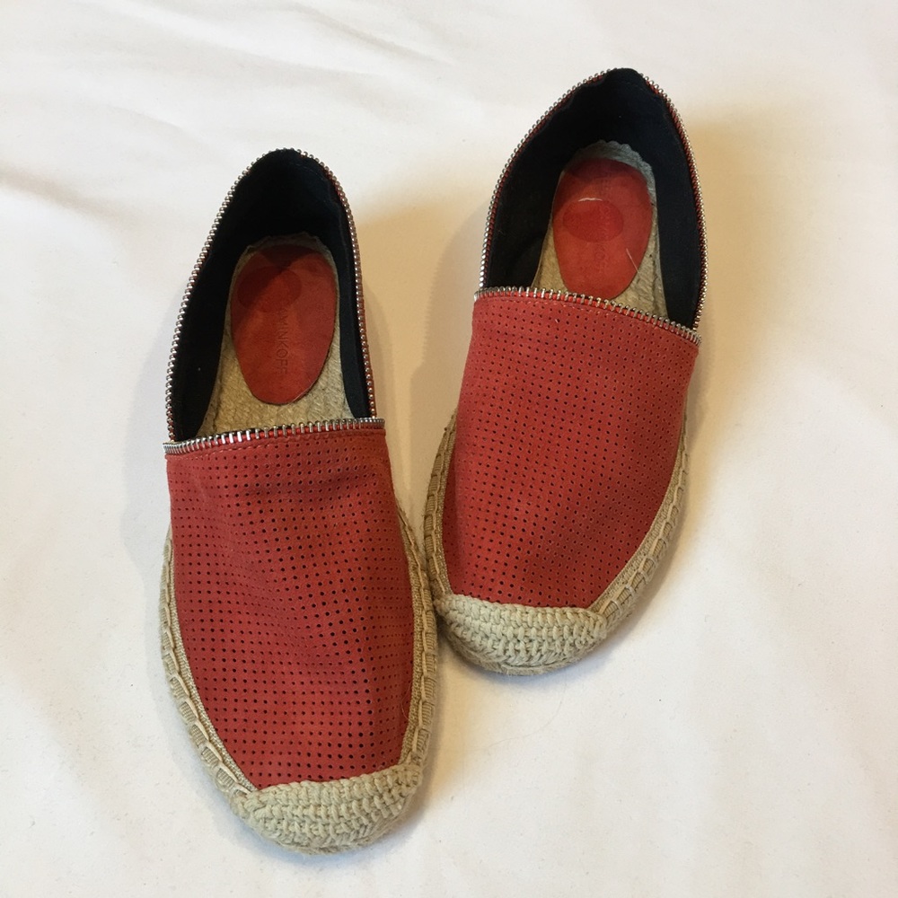 Rebecca Minkoff Perforated Suede Espadrilles