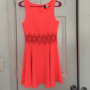 Summer Pink Mini-Dress