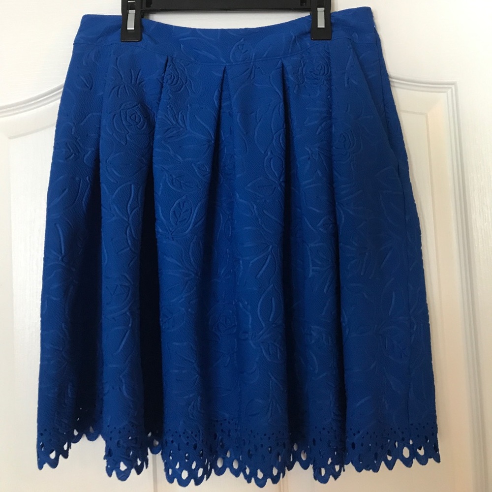 Royal Blue Skirt!