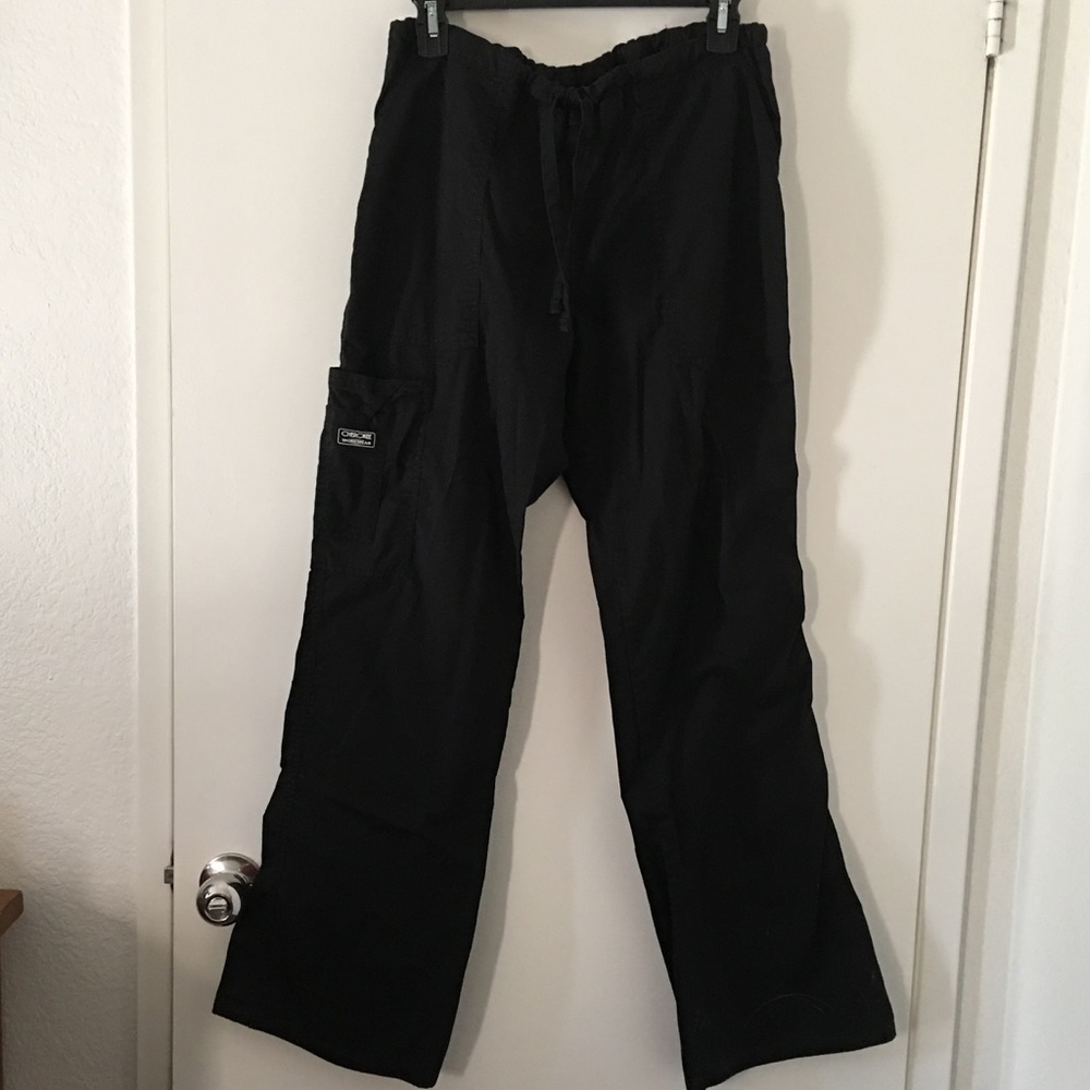 Cherokee black scrub pants