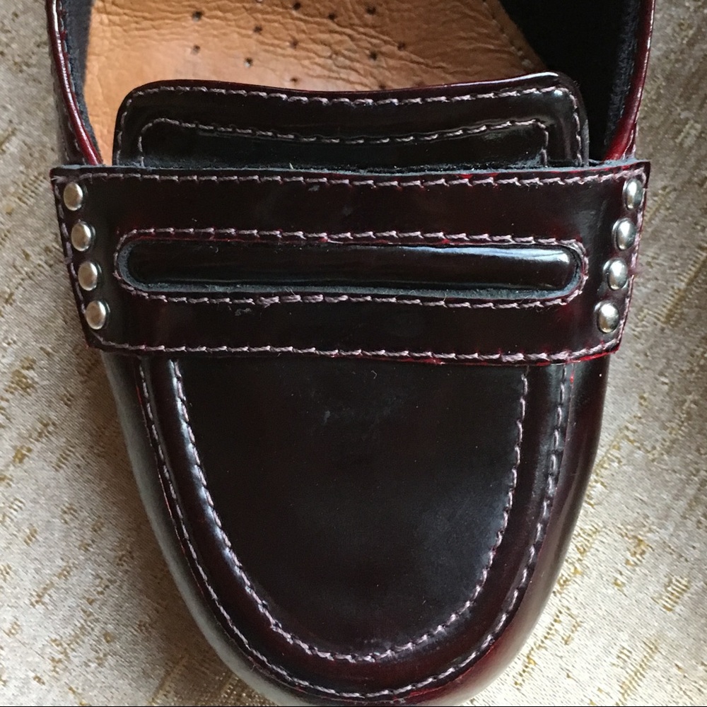 Clarks Artisan shoes burgundy