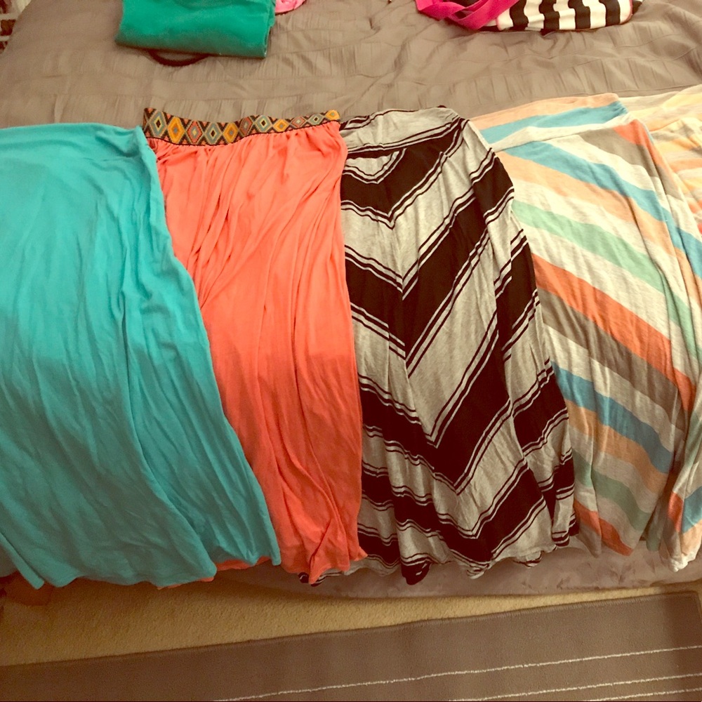 Maxi skirts