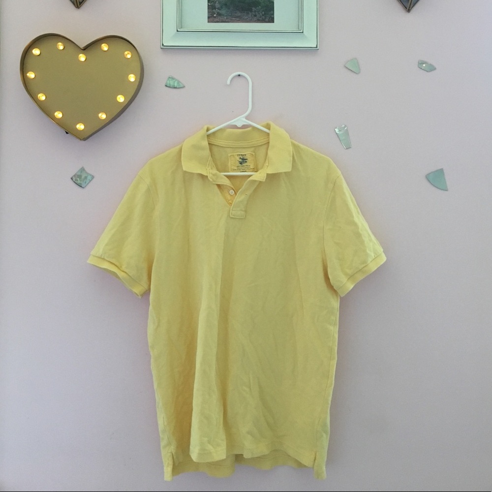 Mens J Crew Vintage Polo