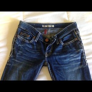 BKE Madison skinny jeans 25x33 1/2