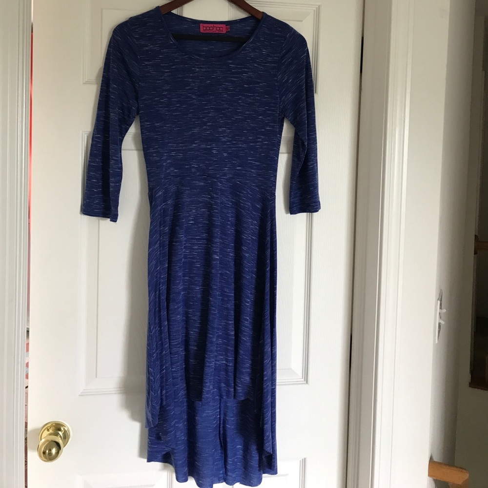 Boohoo High low dress