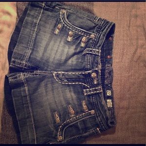 MISS ME jean shorts