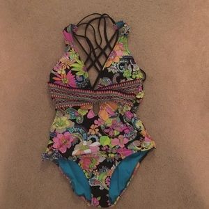 Trina Turk one piece bathing suit