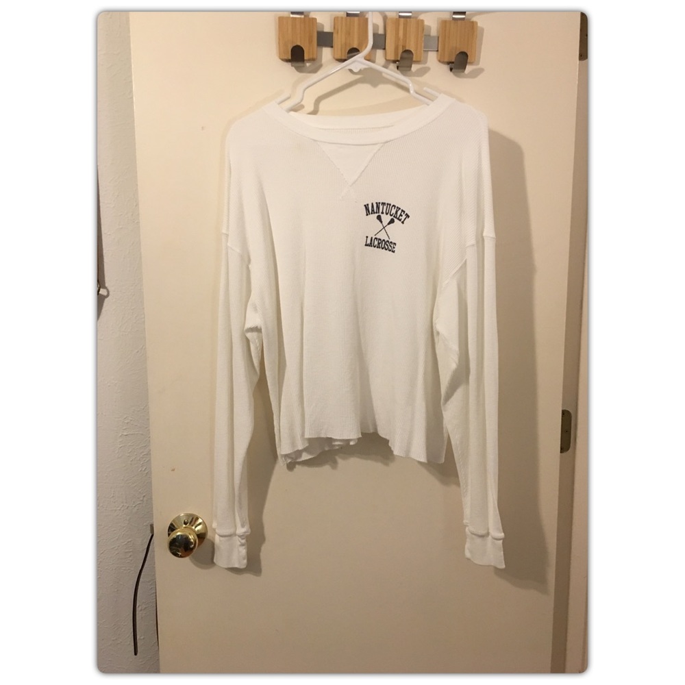 Brandy Melville Nantucket Cropped Thermal