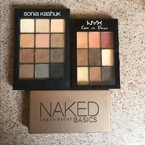 Naked Basics, Sonia Kashuk, NYX bundle