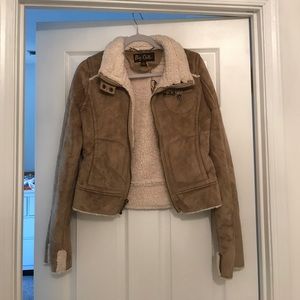 Tan cozy jacket