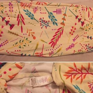 Lularoe TC Leggings Florals and Twigs