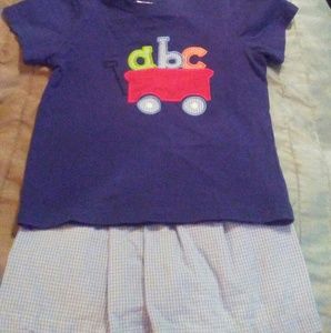 Smock Monkey Boys Outfit