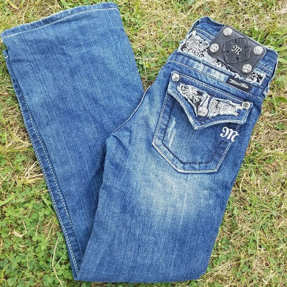 Miss Me Other - Girl's Miss Me Bootcut Jeans