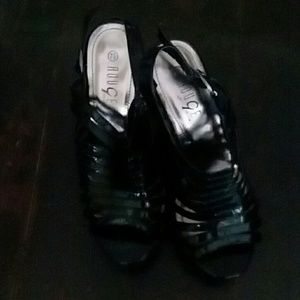 Amazing raindow heel sandles