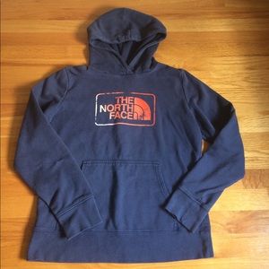 Boys large North Face hoodie