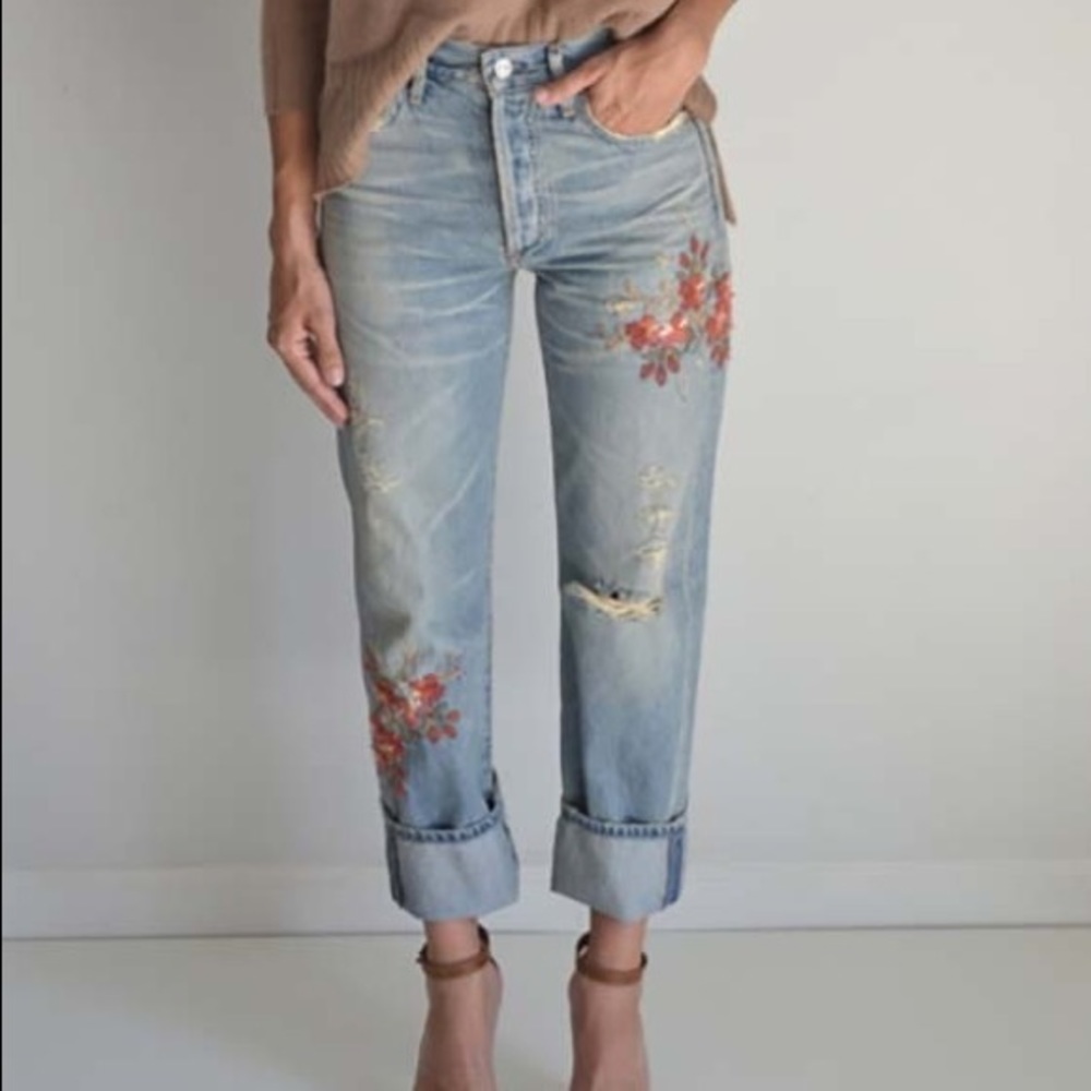 Citizens of Humanity Cora Embroidered Jean