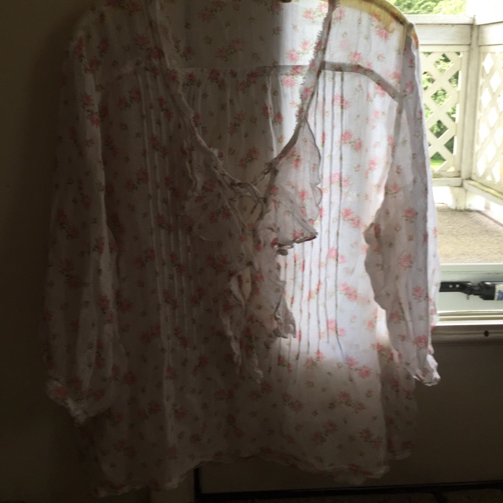Women's sheer blouse