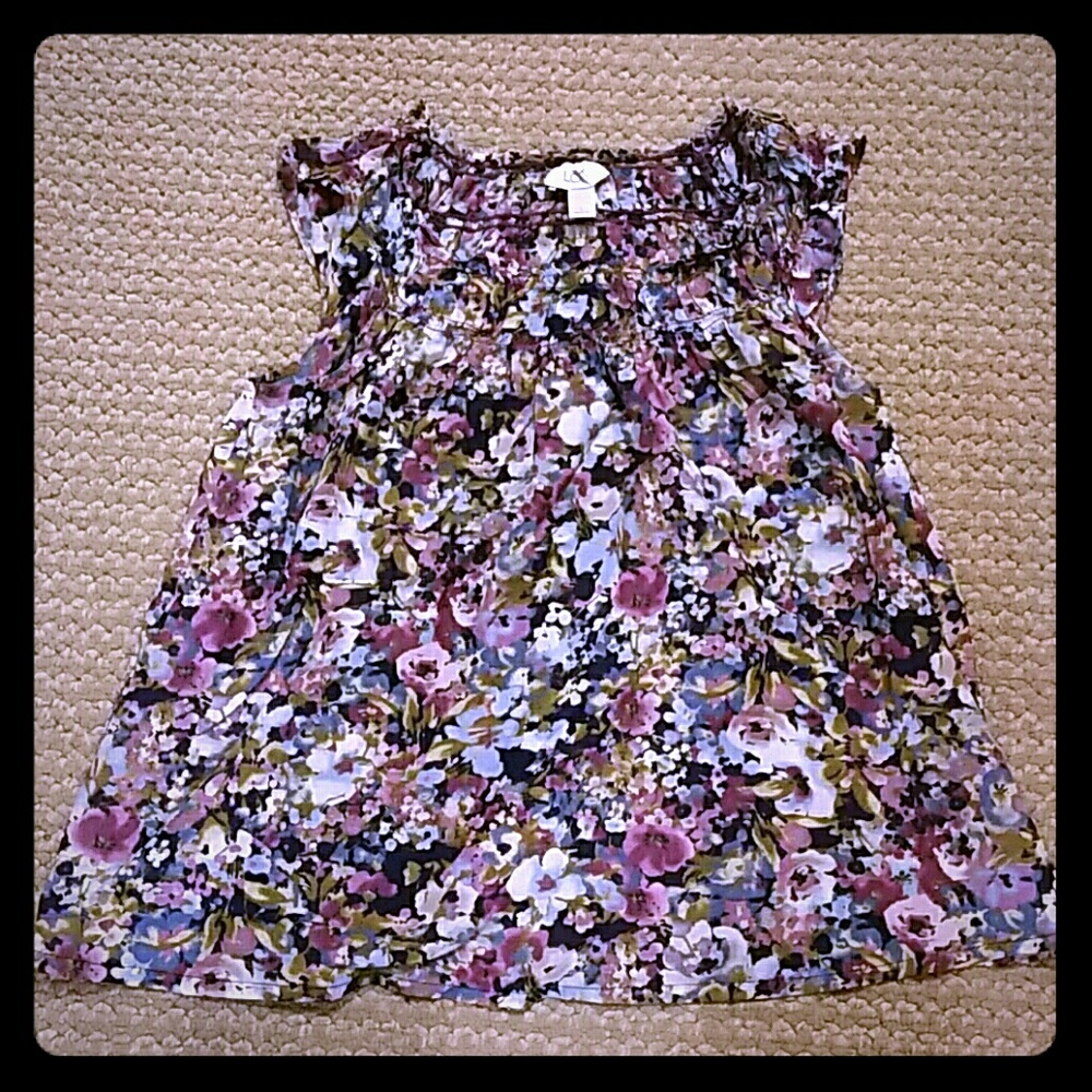 Loft size L sleeveless top