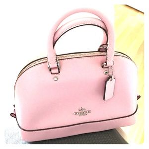 Coach bag Mini Sierra Satchel light pink