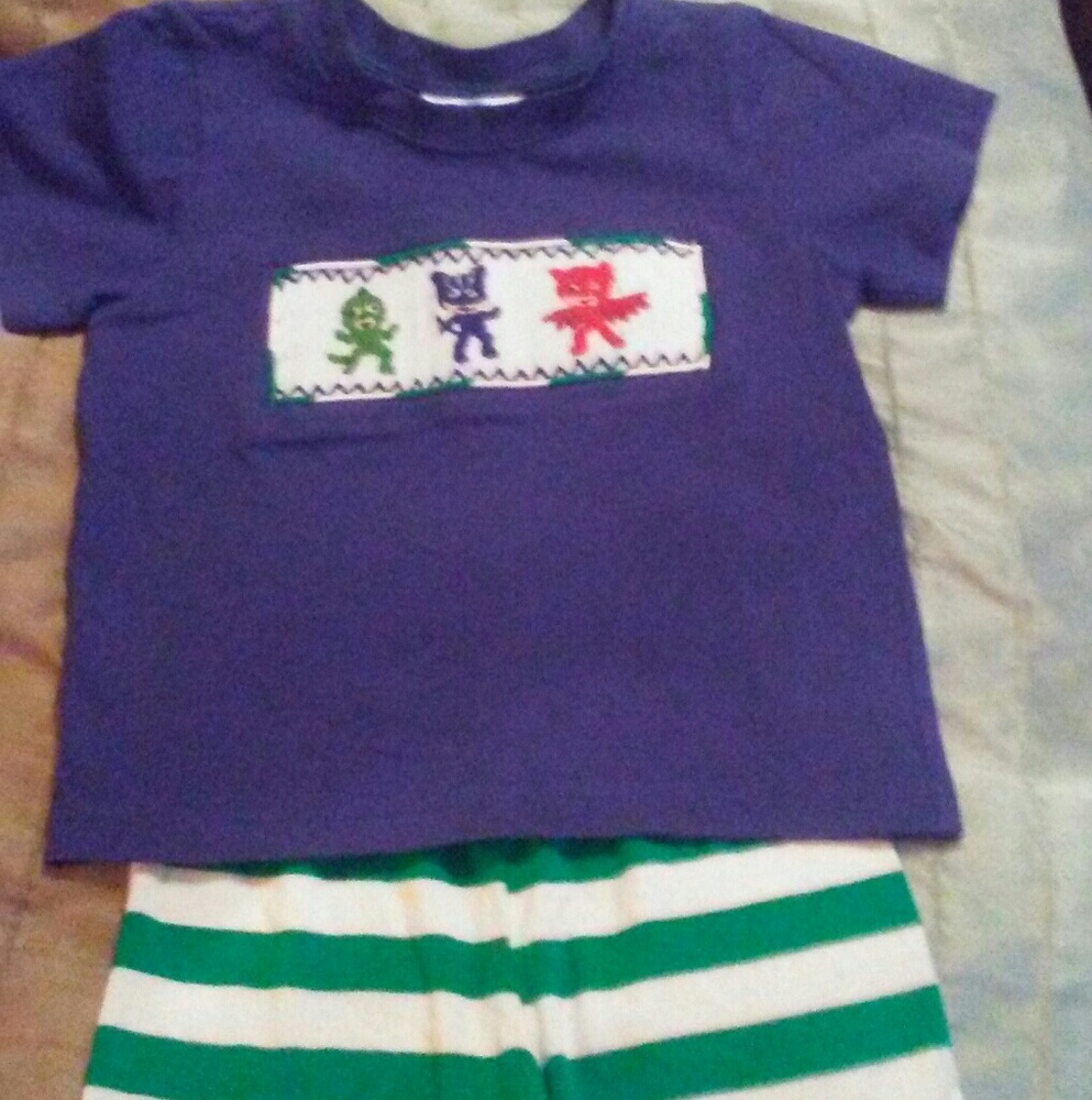 Lures & Lace Boys PJ Mask Outfit