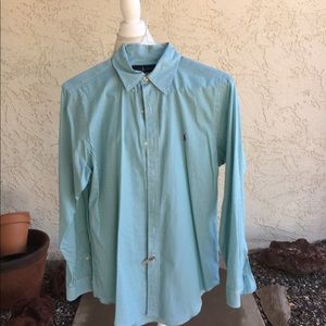 Ralph Lauren Mens Long Sleeve Shirt. Size Medium