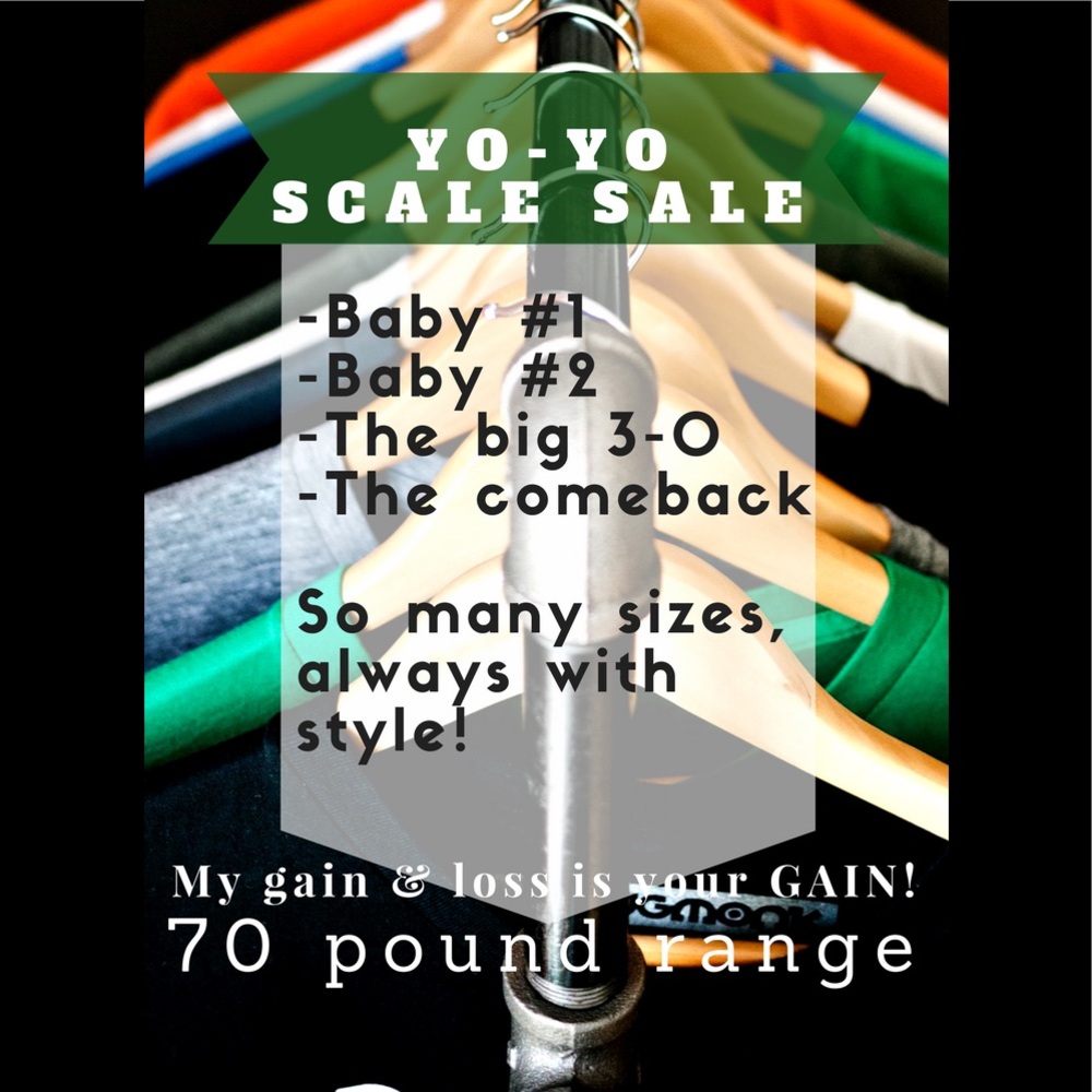 It's a yo-yo ⚖️ SCALE SALE! ⚖️
