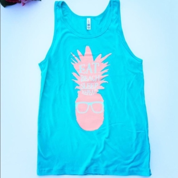 Kyoot Klothing Pineapple Tank Top NWT - Picture 3 of 3