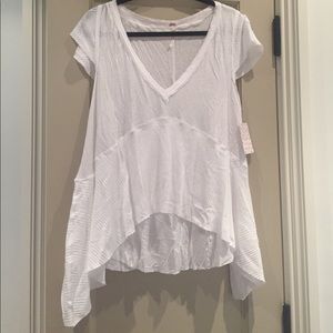 White Free People Top