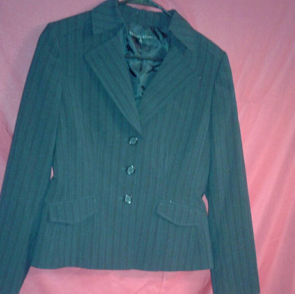 Women Pin-striped Business Suit Jacket