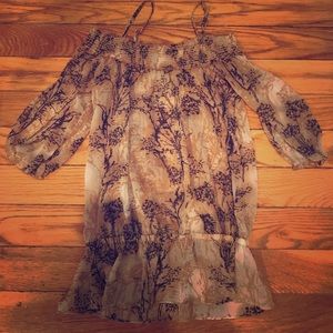 Guess off the shoulder top