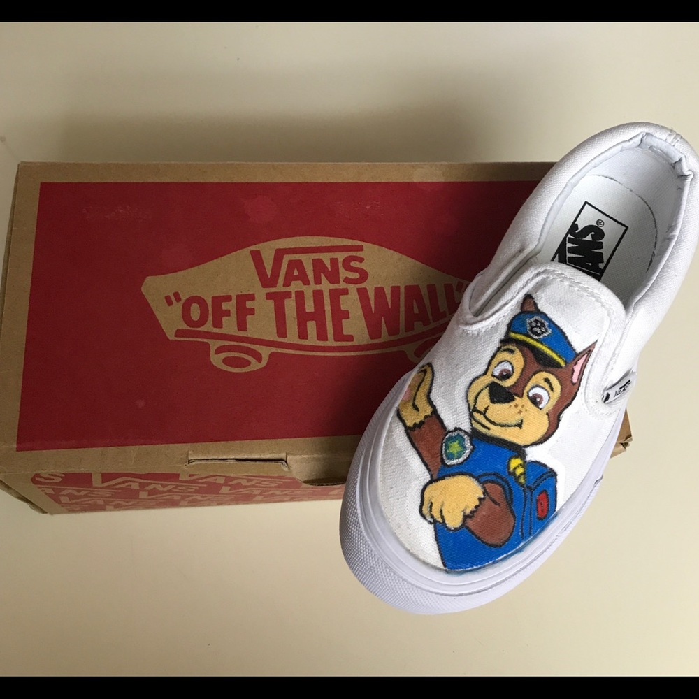 Custom Vans (THESE ARE WORN TWICE)