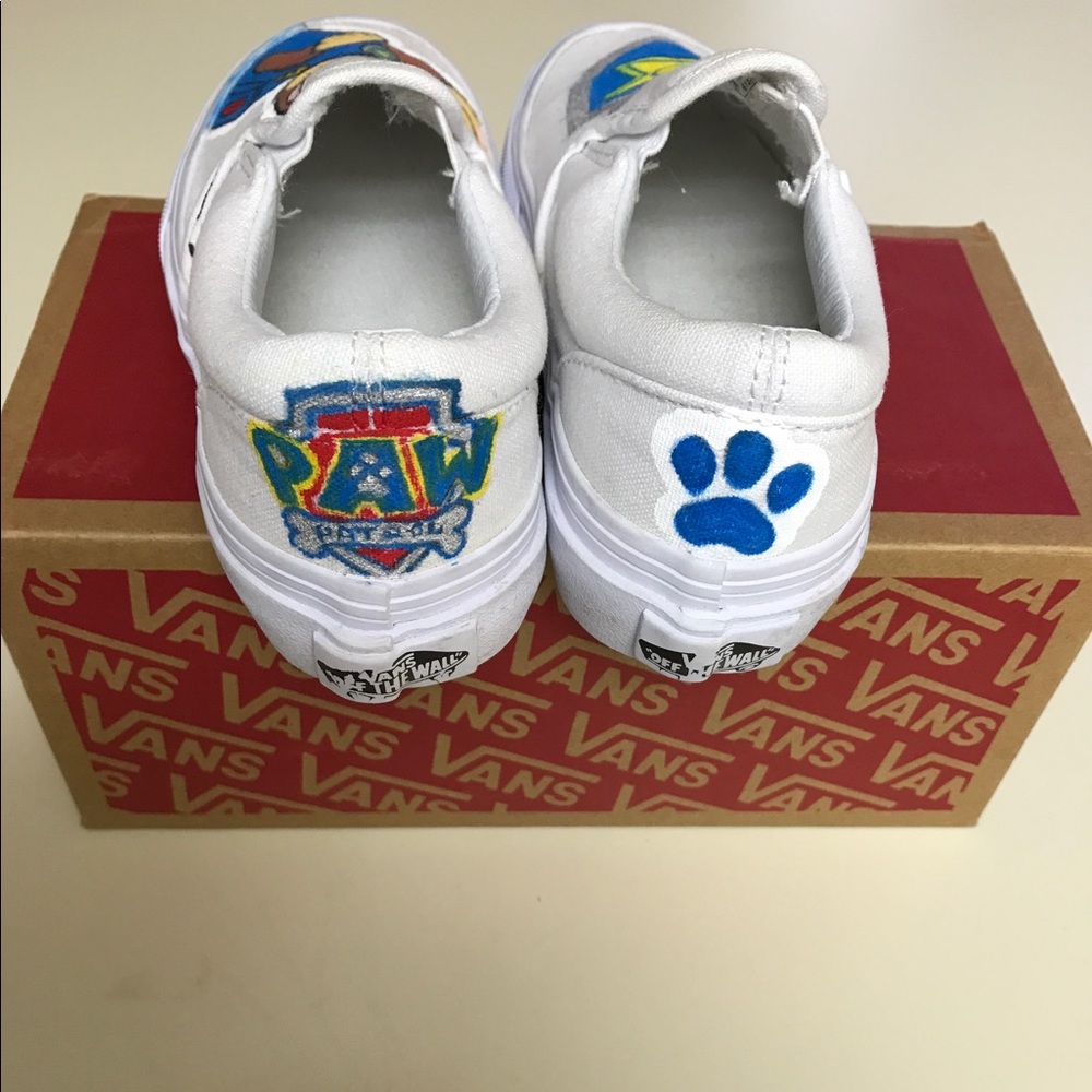 Custom Vans (THESE ARE WORN TWICE) - Picture 4 of 4