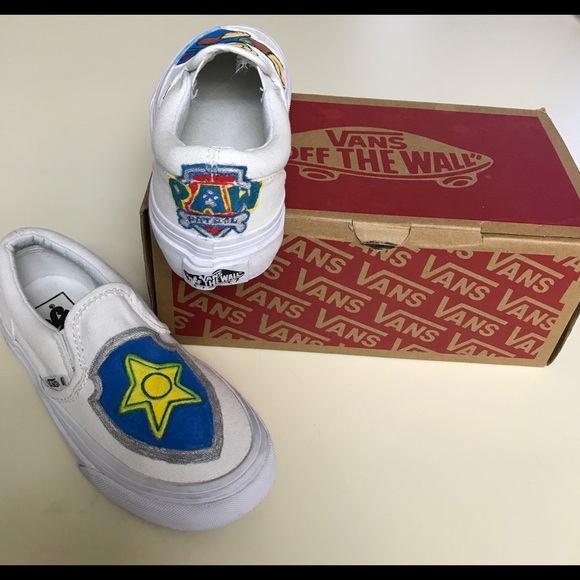 Custom Vans (THESE ARE WORN TWICE) - Picture 3 of 4